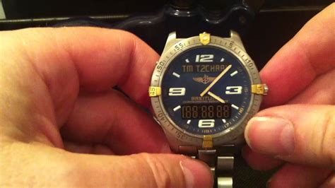 breitling met batterij|Breitling watch replacement battery.